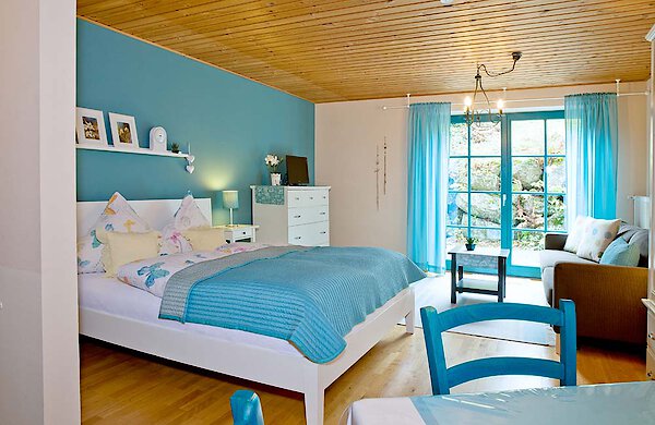 Doppelbett - Fewo Lusen